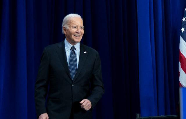 Joe Biden, 81, Jokes Heckler Looks Like He Could 'Take Him'