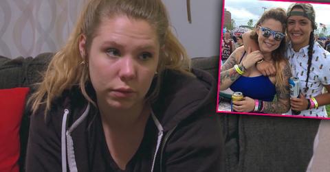 kailyn lowry kissing girl photo divorce javi