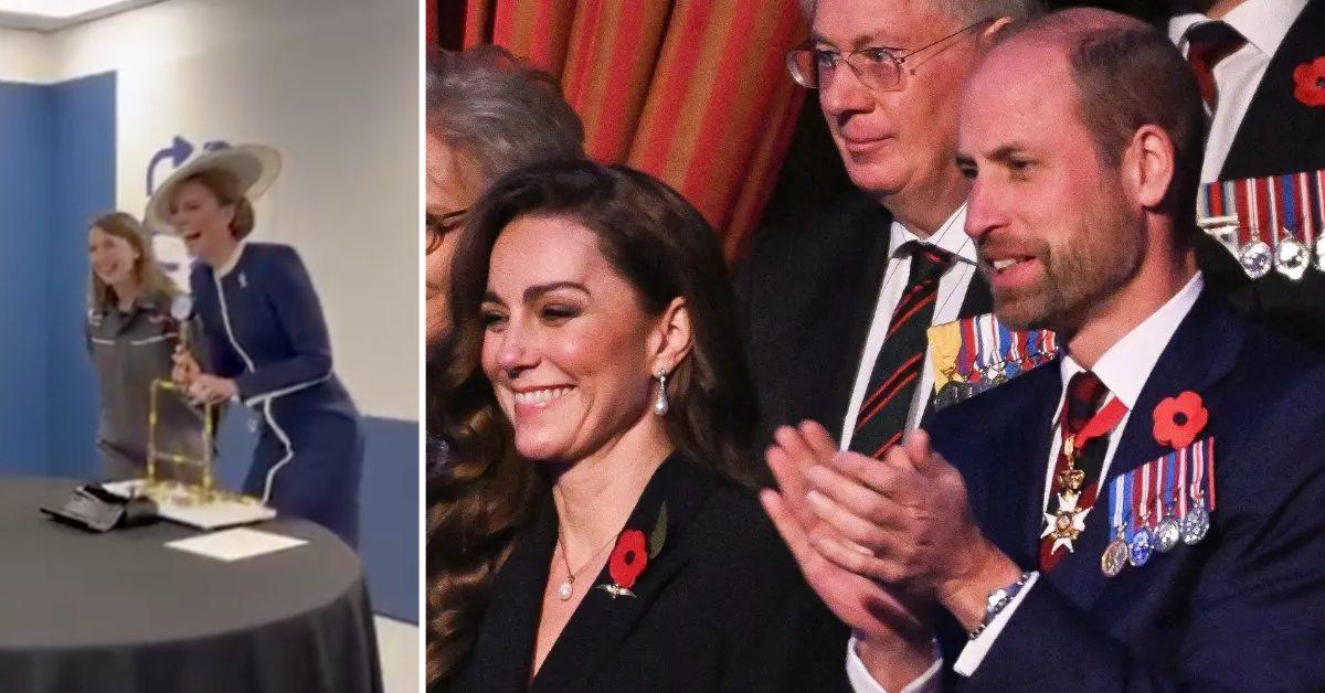 Photo of Kate Middleton and a picture of Prince William and wife Kate Middleton.