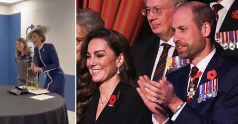 Photo of Kate Middleton and a picture of Prince William and wife Kate Middleton.