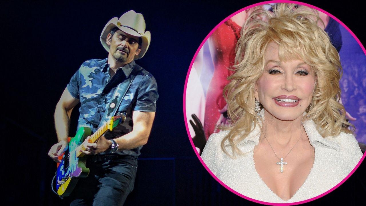 Split Brad Paisley and Dolly Parton