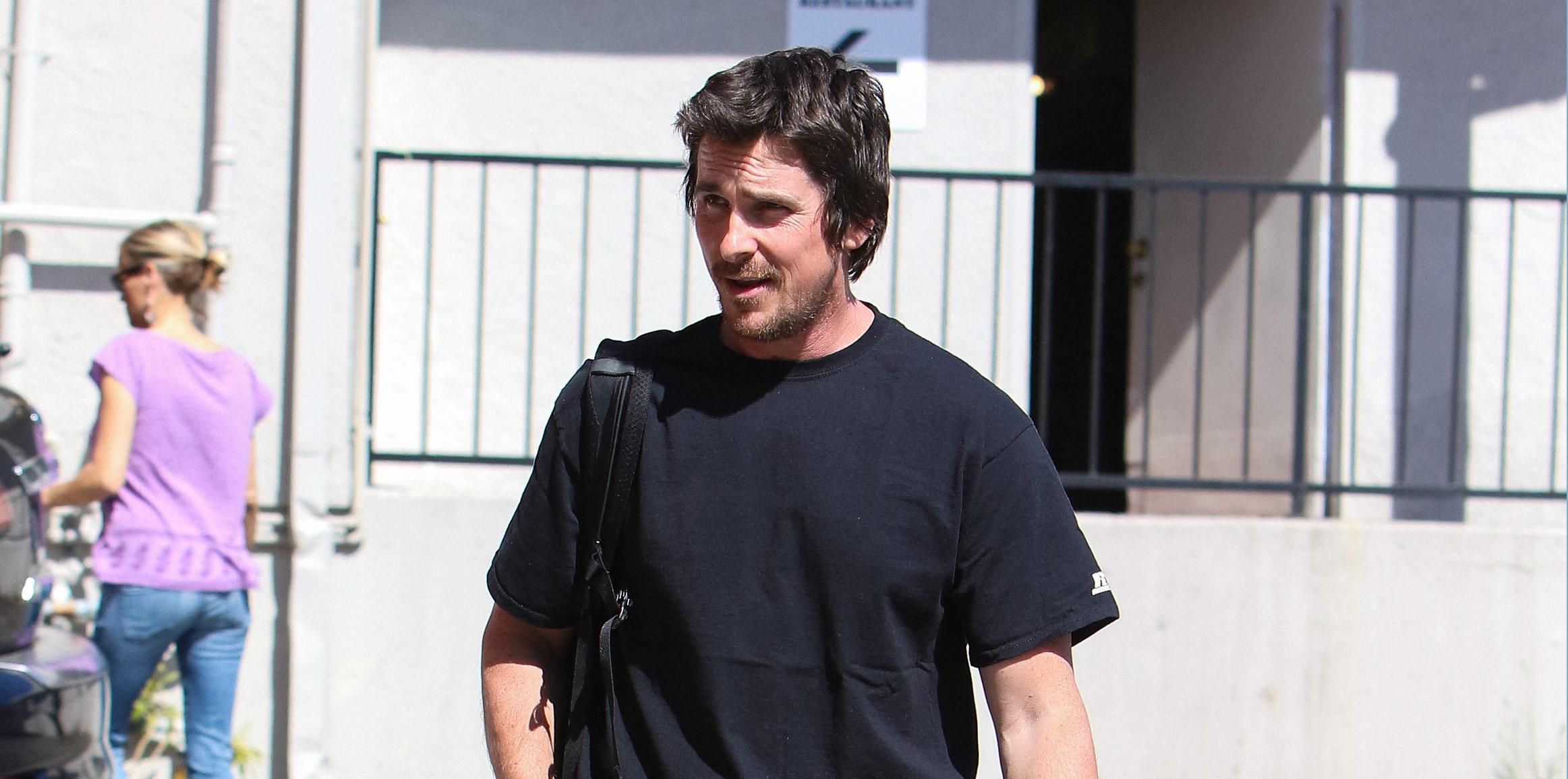 Christian Bale`s casual look