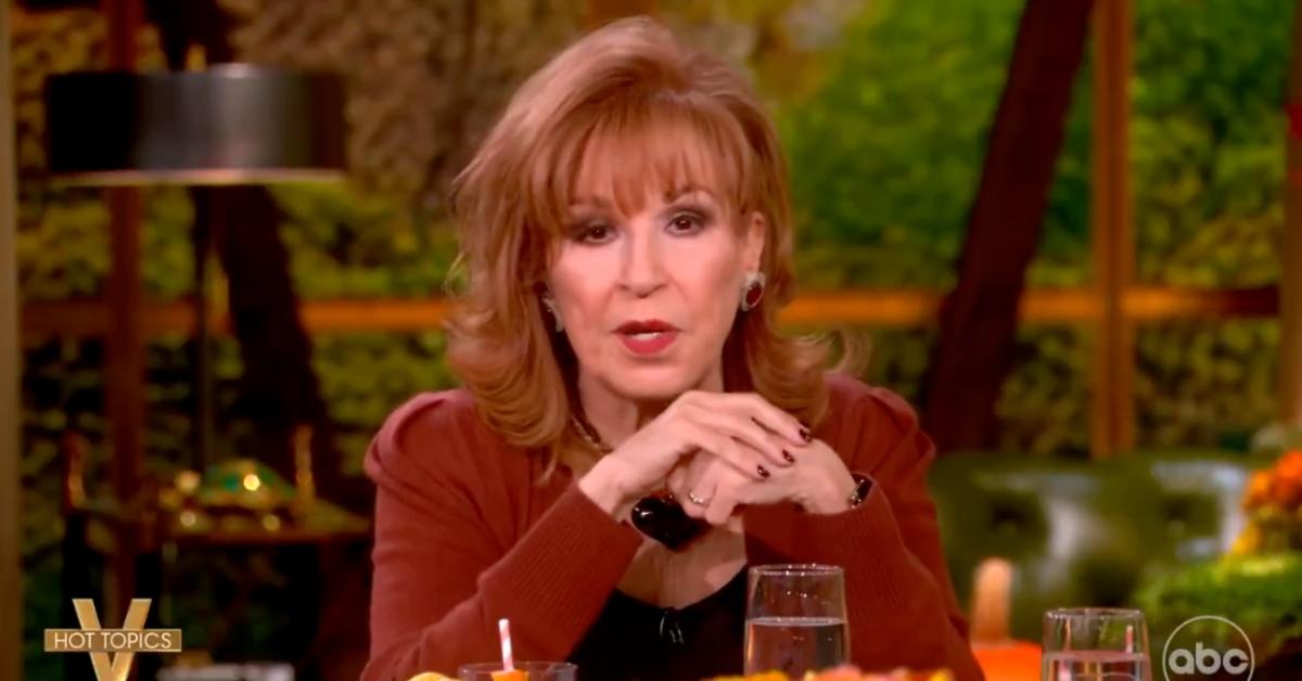 Photo of Joy Behar called Marjorie Taylor Greene The View's 'new BFF.'