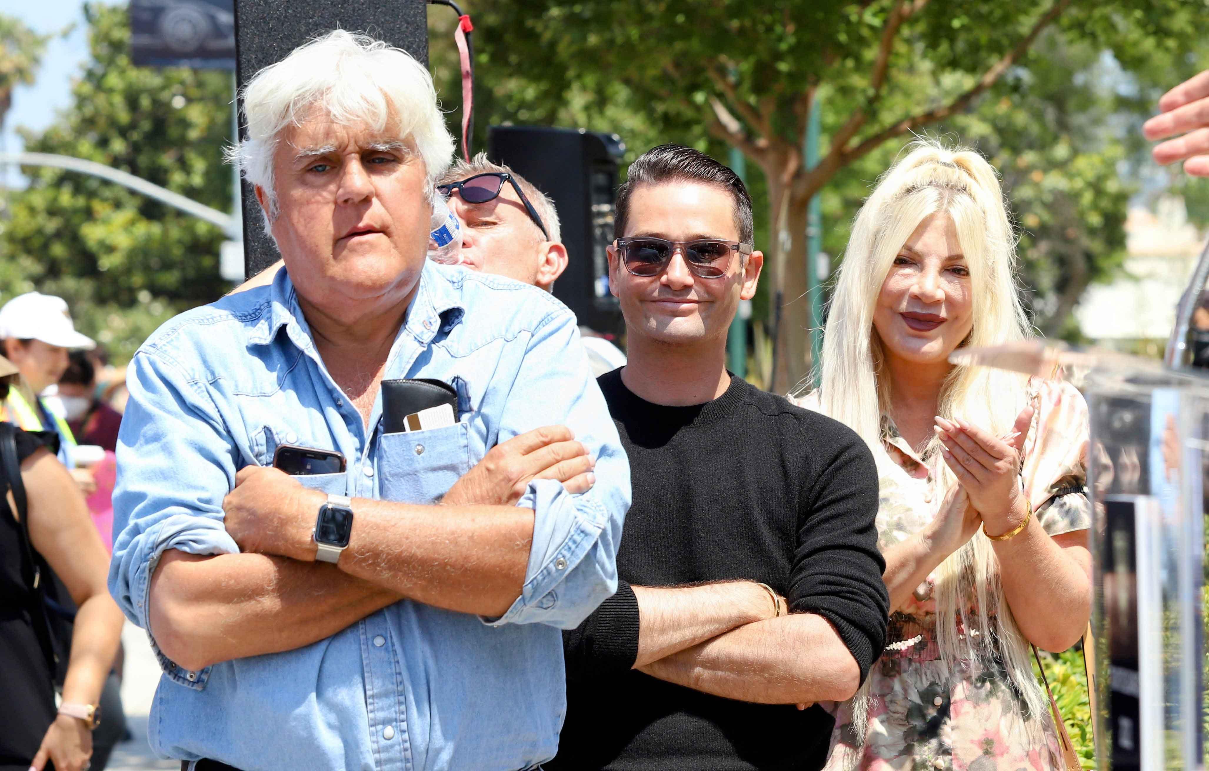 jay leno fire friend saves life garage comedian