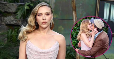 Composite Photos of Scarlett Johansson and Jonathan Bailey