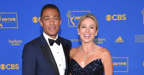 tj holmes amy robach spotted grocery