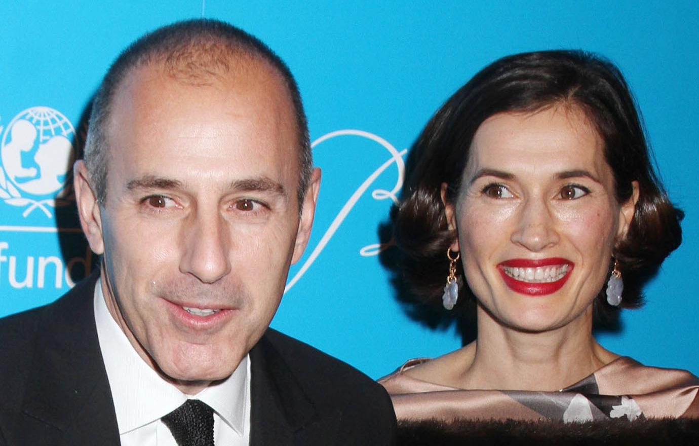 matt lauer girlfriend shamin abas happy