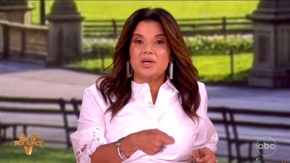 Image of Ana Navarro condemned celebrations of Lindsey Graham's death online.