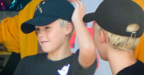 cruz beckham bleach hair blonde
