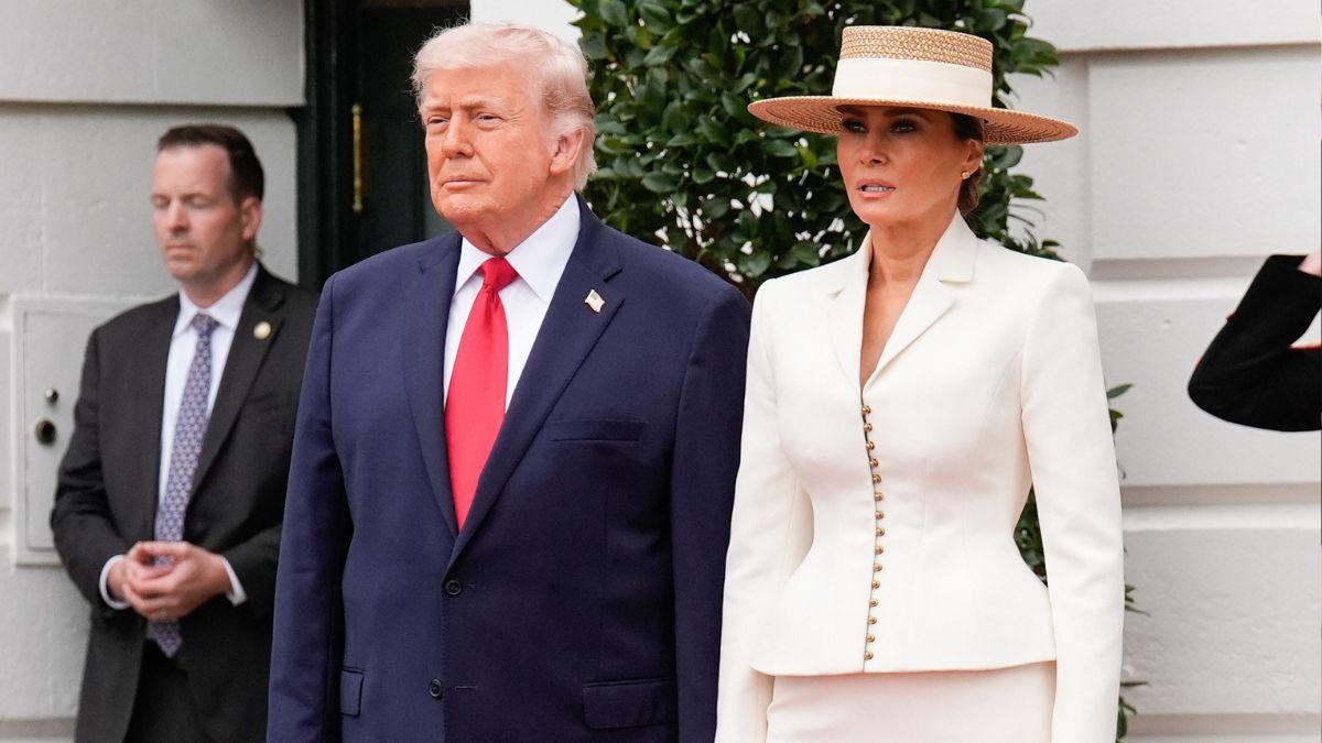 image of Donald and melania trump