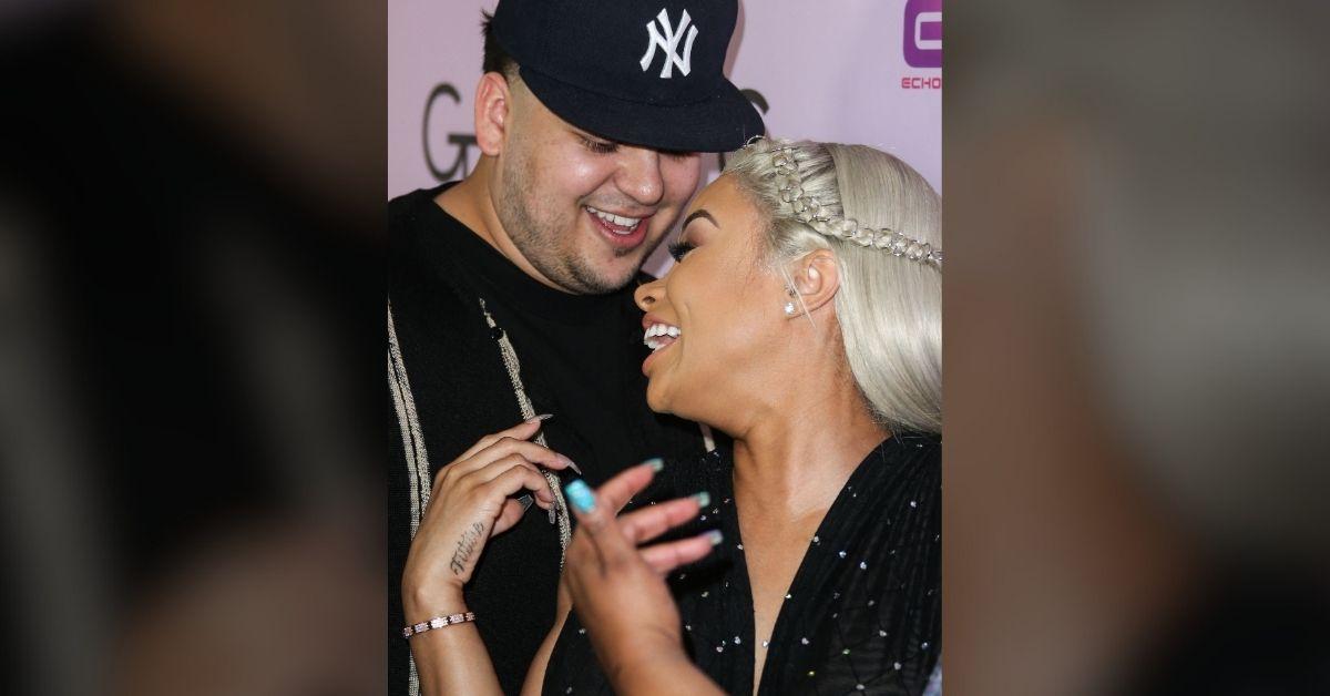 Photo of Blac Chyna reflected after her messy custody battle with Robert Kardashian. 