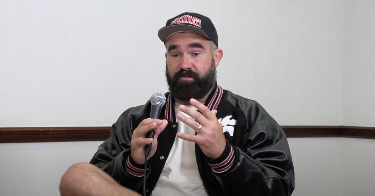 Image of Jason Kelce is 'hoping' to be the best man at Travis Kelce and Taylor Swift's wedding.