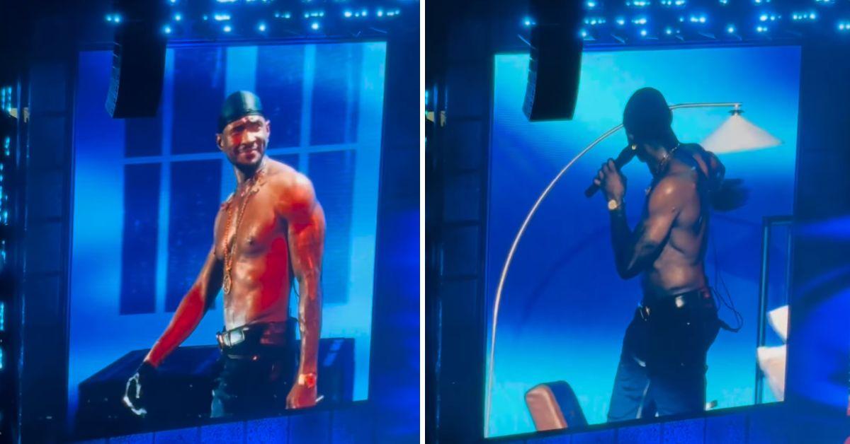 image of Gabrielle Cheyenne claimed she was upgraded to the VIP section without being told she would participate in Usher's audience segment.