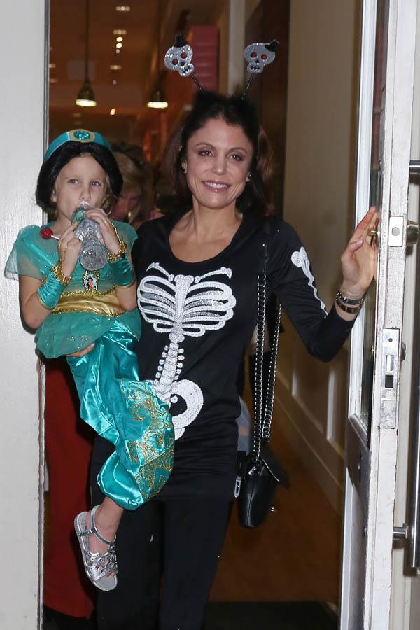 Bethenny Frankel takes Bryn to a Halloween Party