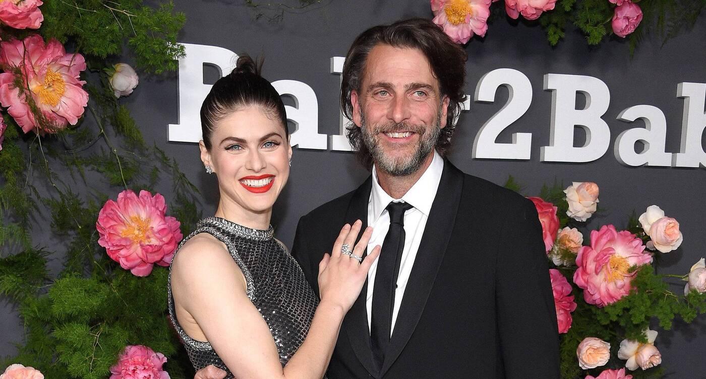 Photo of Alexandra Daddario and Andrew Form.