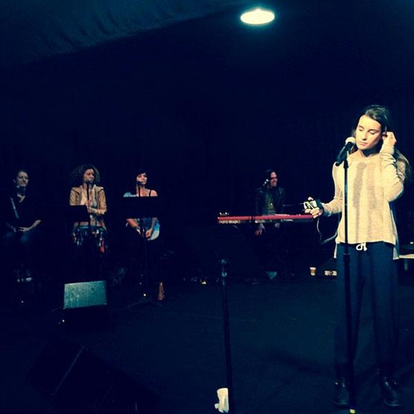 See The BehindTheScenes Pics From Lea Michele's FirstEver Music