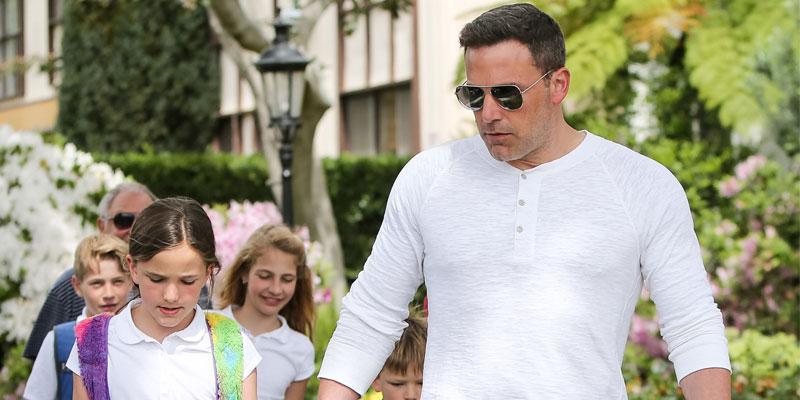 Ben Affleck with Kids