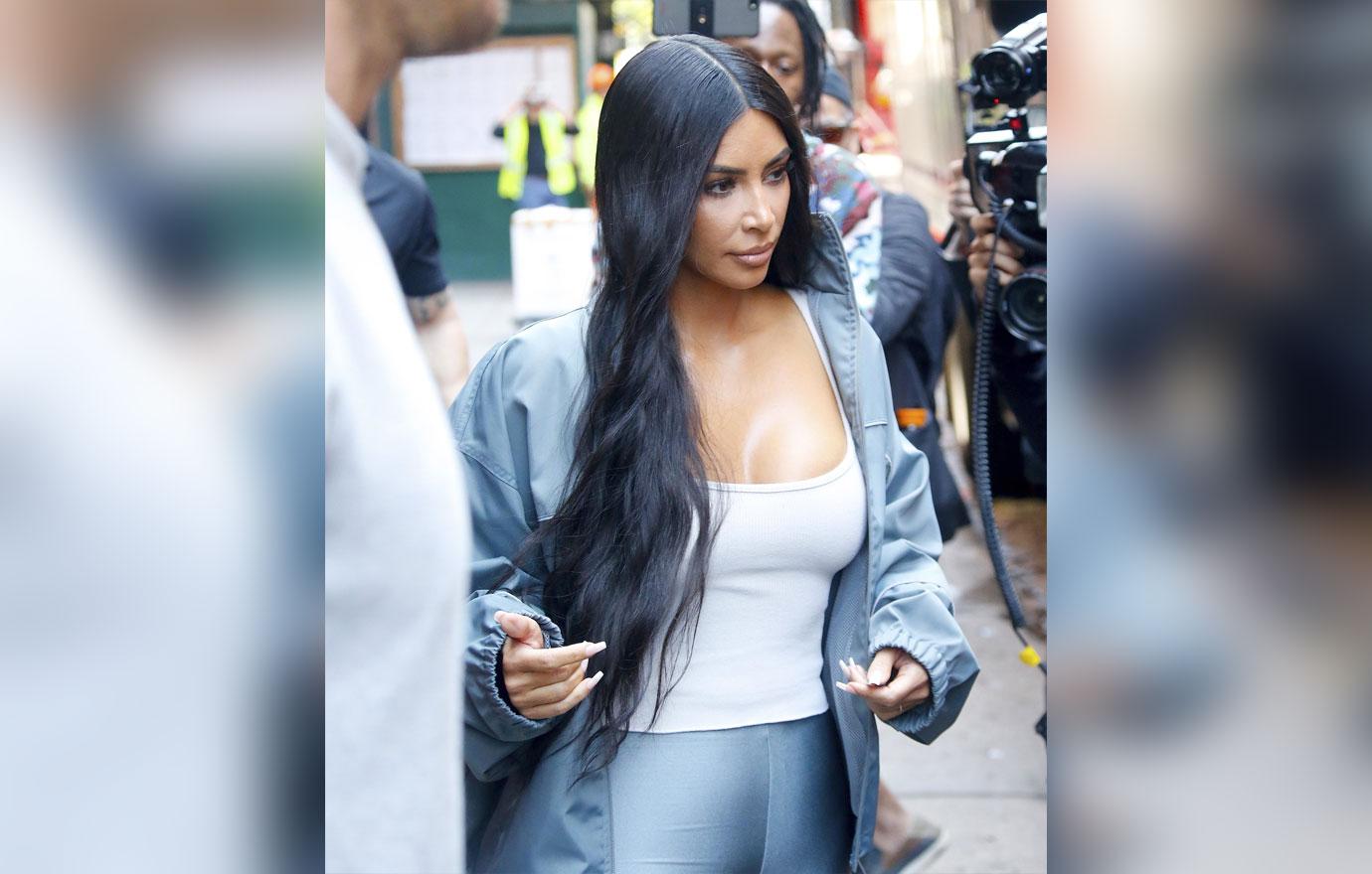 Kim Kardashian steps out in New York City