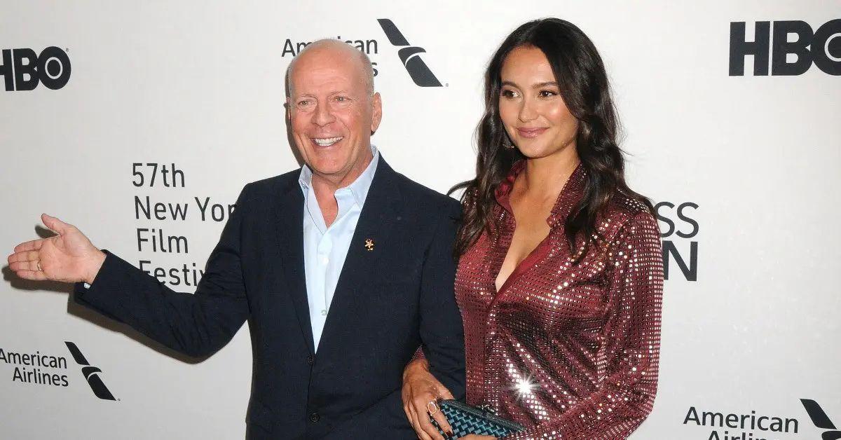 Photo of Emma Heming Willis said 'life goes on' as her husband, Bruce Willis, battles dementia.