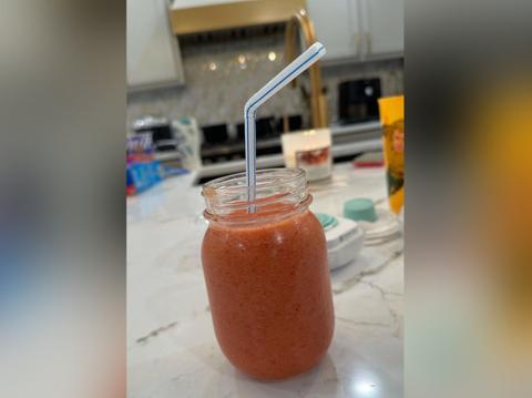 kailyn lowry drinks placenta smoothie artwork organ fifth baby