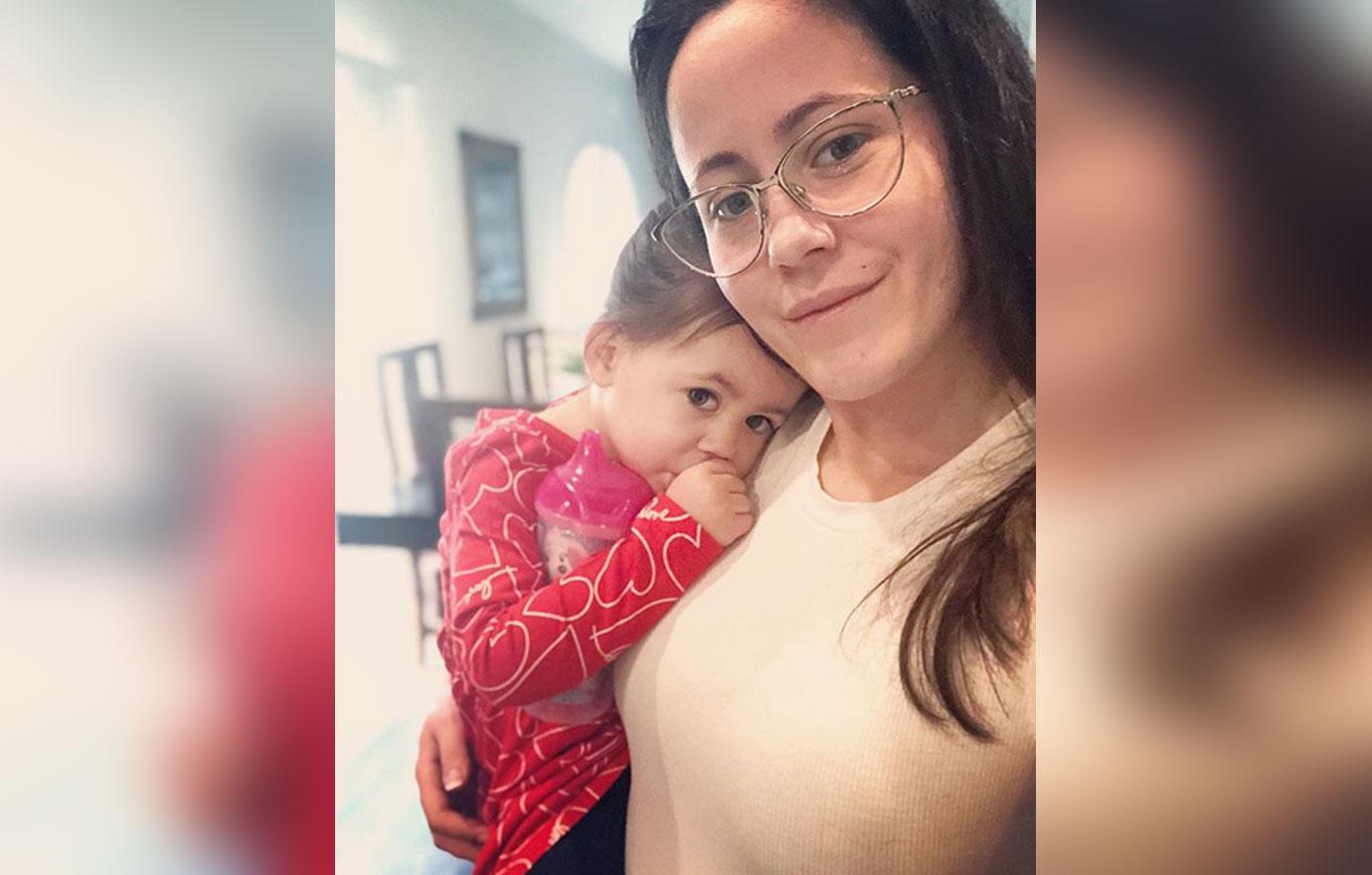 jenelle-evans-instagram-daughter-ensley-gun-photos