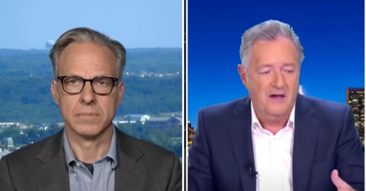 Photo of Jake Tapper and Piers Morgan