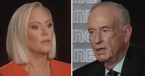 Split photo of Margaret Hoover and Bill O'Reilly