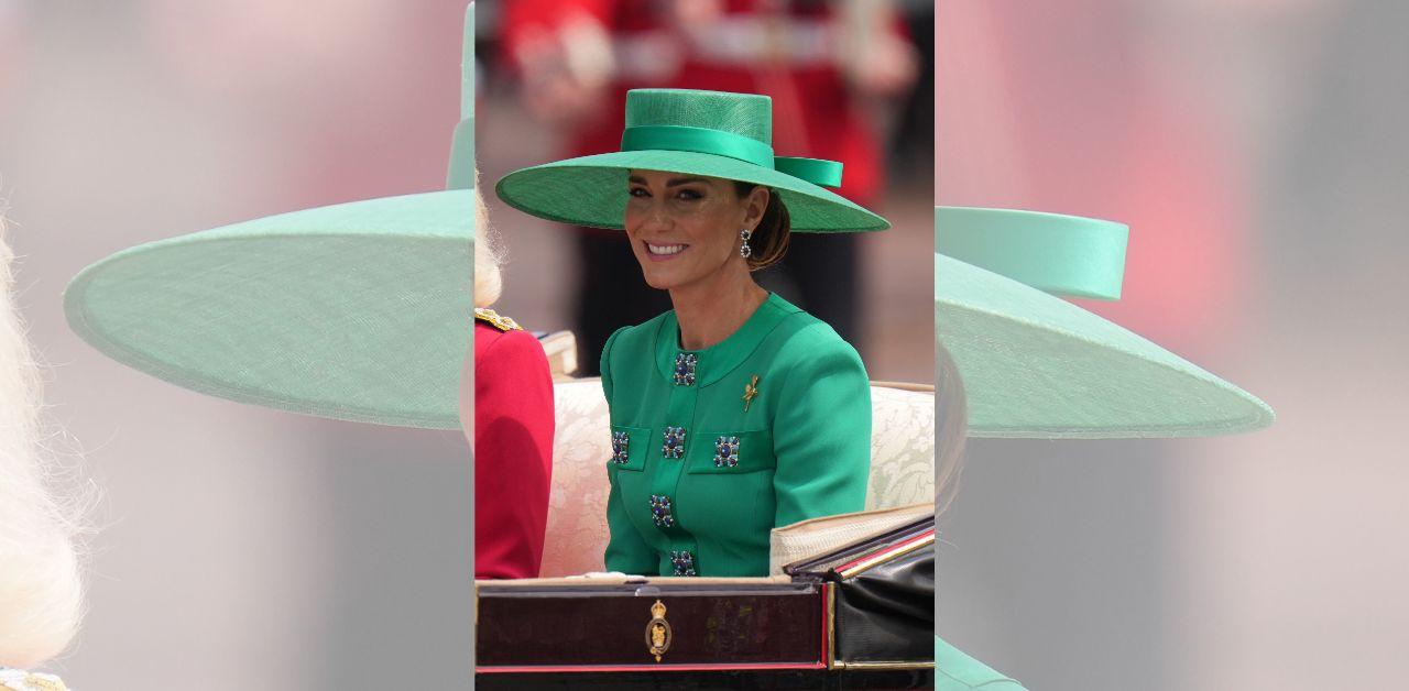 kate middleton sending message with wardrobe