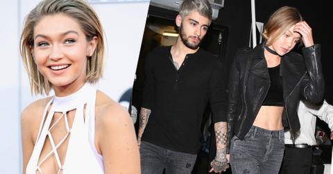 Gigi hadid zayn malik holding hands