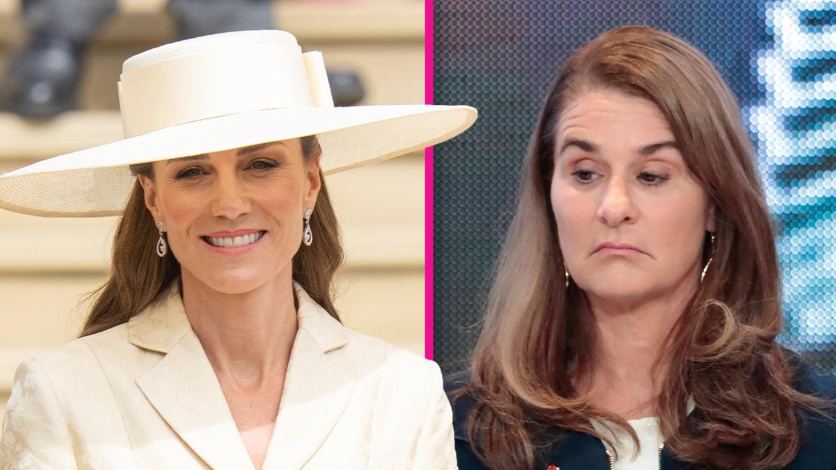 Image of Kate Middleton and Melinda French Gates had a meeting this week at the Windsor Castle. 