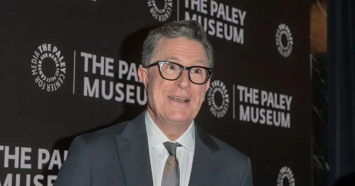 image of Stephen Colbert's show will wrap in May. 