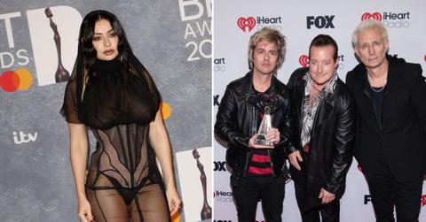 Composite photo of Charli XCX and Green Day