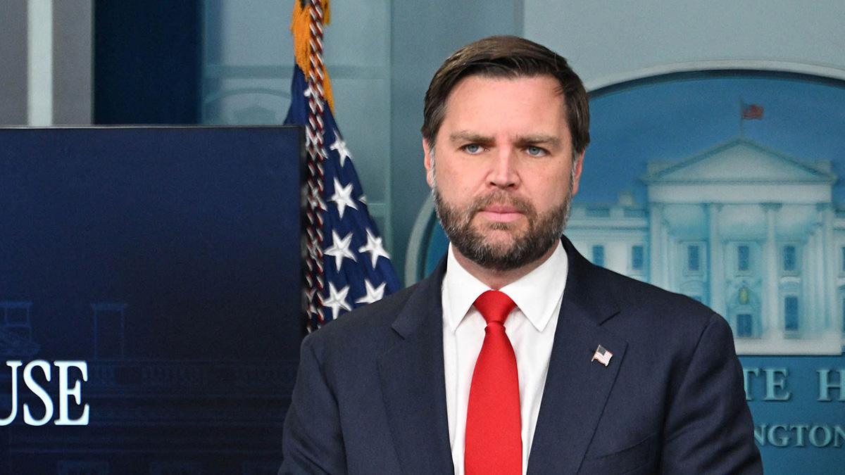 image of J.D. Vance was mocked for allegedly wearing makeup.