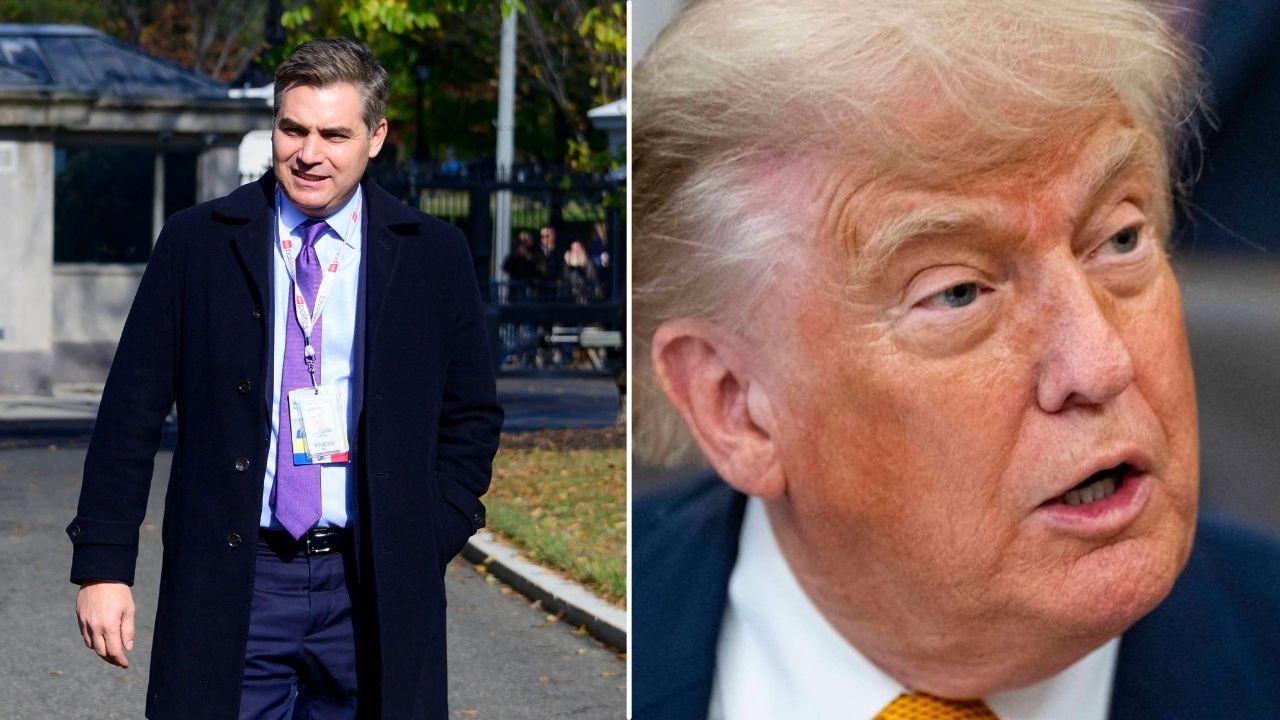 Image of Jim Acosta commented on CNN’s response to the White House restrictions.