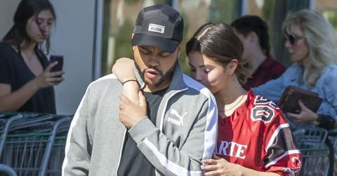 Selena Gomez Dating The Weekend Kissing Photos hero