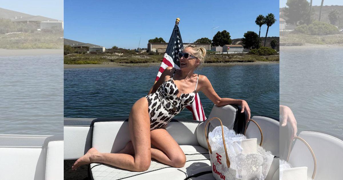 photo of The actress sizzled in her swimsuit