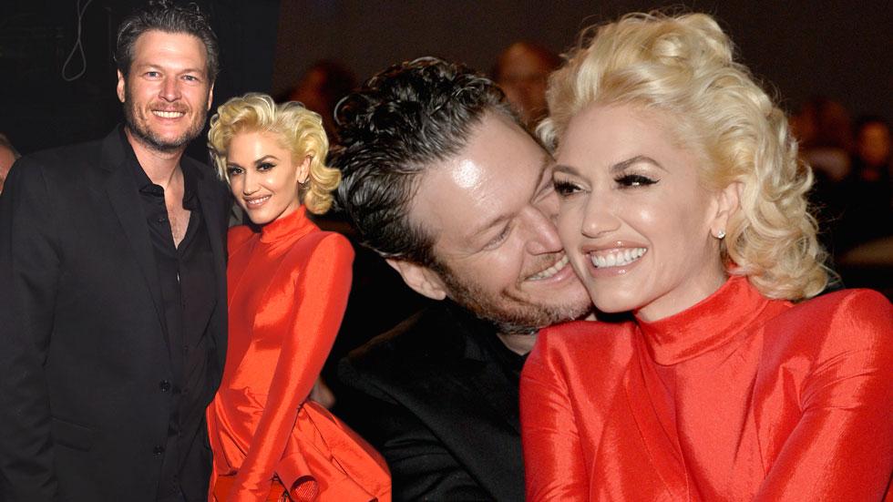 Gwen Stefani Blake Shelton Dating PDA Pre Grammy Dinner