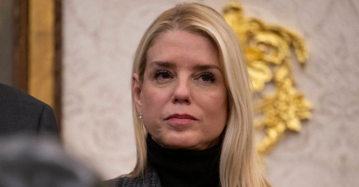 Image of Pam Bondi deleted a post after being caught lying while praising the president.