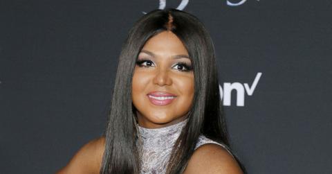 toni braxton th birthday skin baring bodysuit