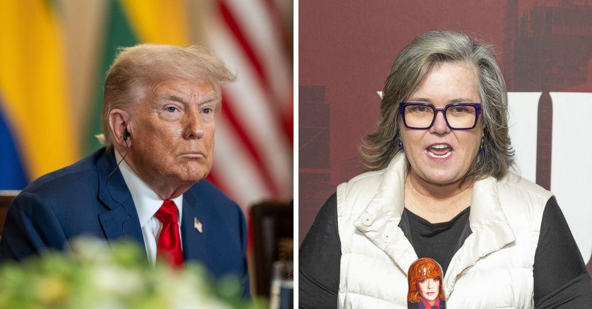image of Rosie O'Donnell slammed Donald Trump during and after the 2024 debate.
