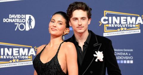 image of Kylie Jenner and Timothee Chalamet