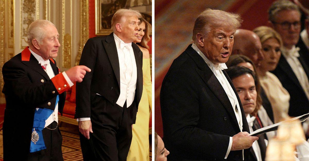 image of Photos showed Donald Trump covering a large bruise on his hand with makeup.