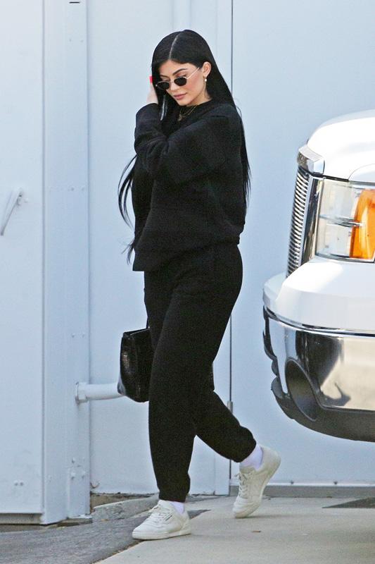 Newly single Kylie Jenner wraps up at the Studio