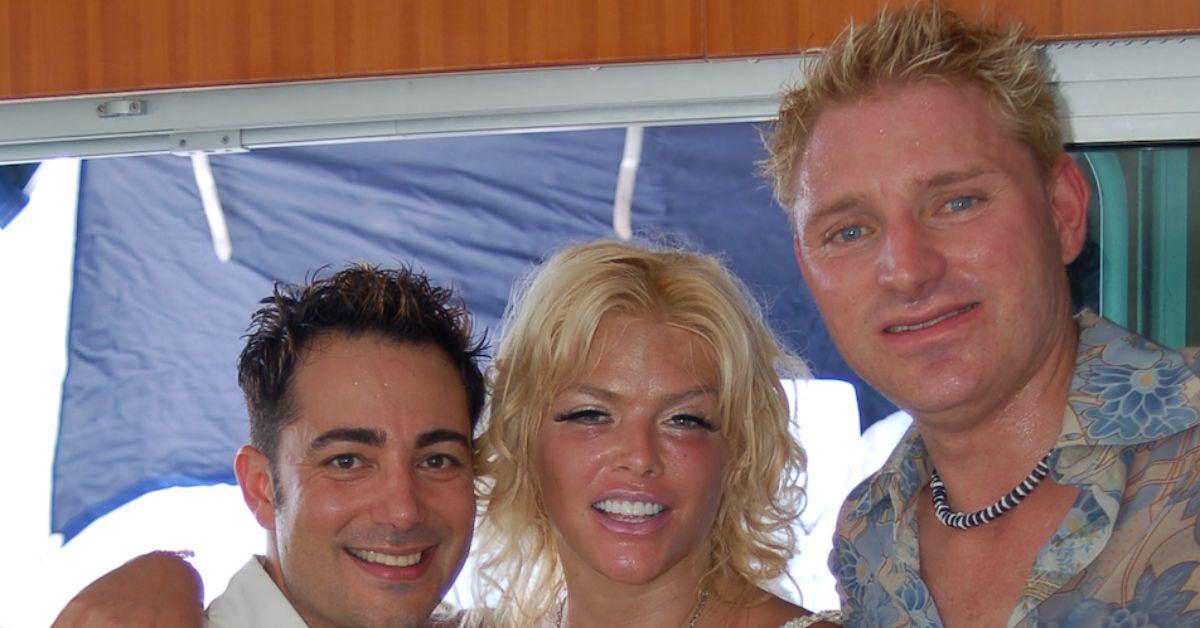 Photo of Pol' Atteu, Anna Nicole Smith and Patrik Simpson