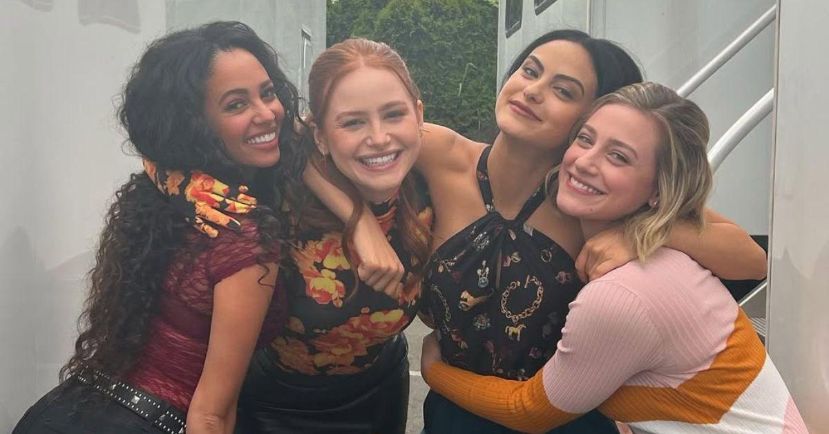 photo of Vanessa Morgan, Madelaine Petsch, Camila Mendes and Lili Reinhart.