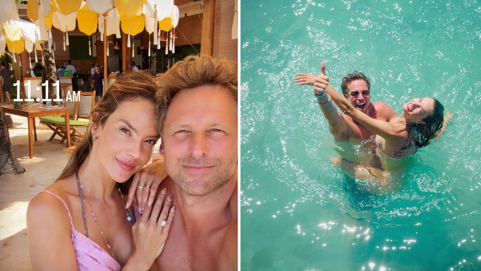 image of The supermodel and Buck Palmer have been linked romantically since late 2024.