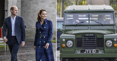 the duke and duchess of cambridge attend a drive in movie