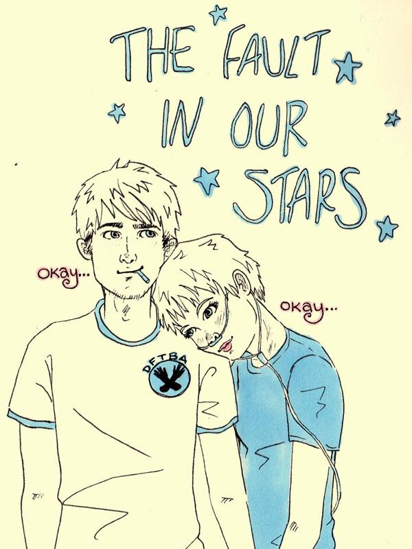 the fault in our stars drawings