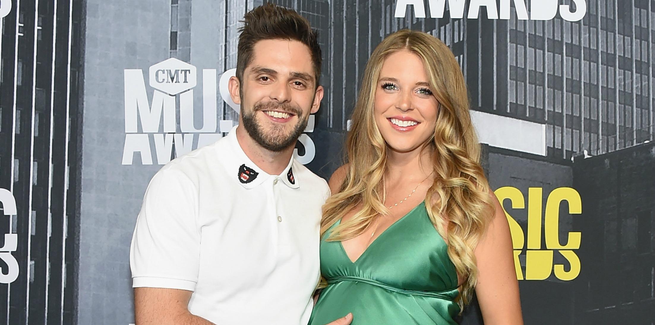 Thomas Rhett Wife Lauren Akins Gives Birth Baby Girl h