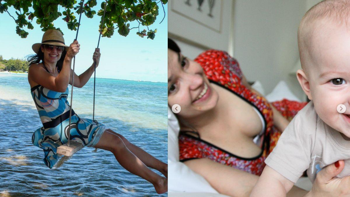 Photo of The actor said he can be 'a little bit of a helicopter dad.'